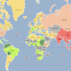 Illustration for article titled Plan Your Next Vacation Using The World Map Of Penis Sizes